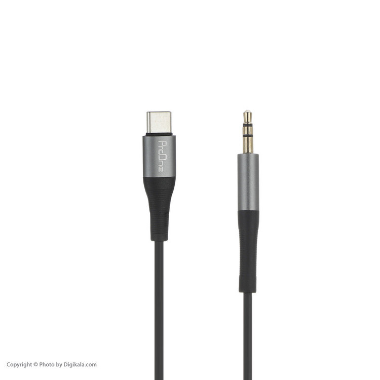 کابل تبدیل USB-C به AUX پرووان مدل PCA47 طول 1 متر