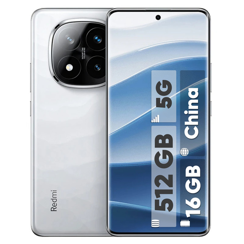گوشی موبایل شیائومی مدل Redmi Note 14 Pro Plus 5G دو سیم کارت ظرفیت 512 گیگابایت و رم 16 گیگابایت - پک چین رنگ آبی